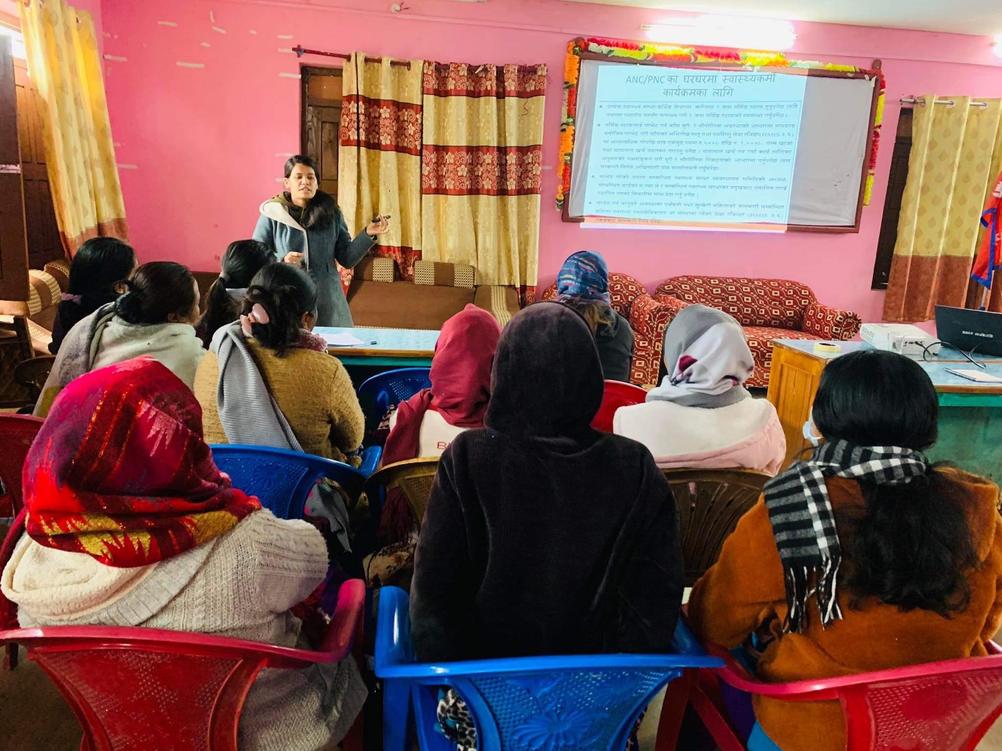 Health Workers in Home of ANC and PNC Client